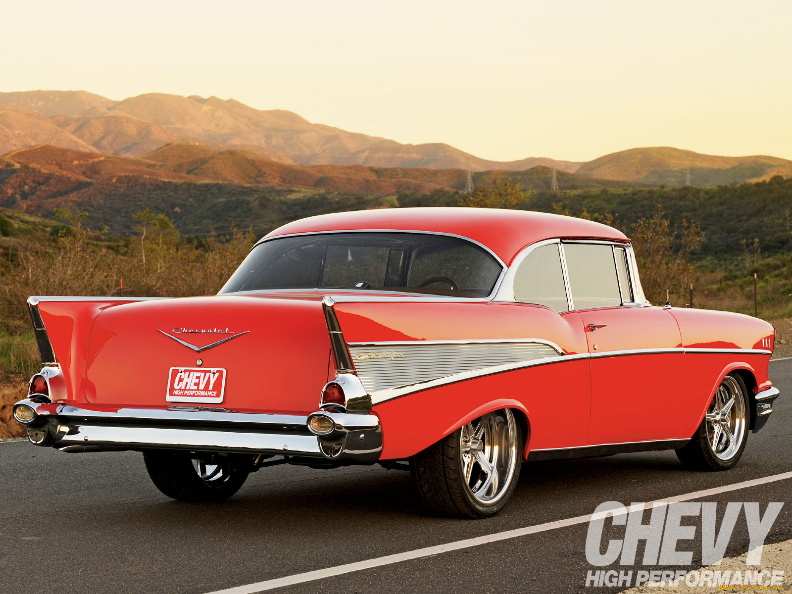 1957, chevy, bel, air, , chevrolet
